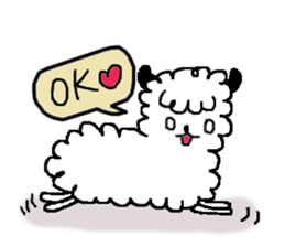Good friend Alpaca sticker #1260848