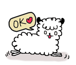 Good friend Alpaca sticker #1260848