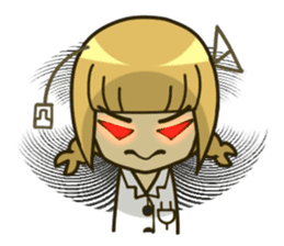 Tiny Elena san sticker #1261054