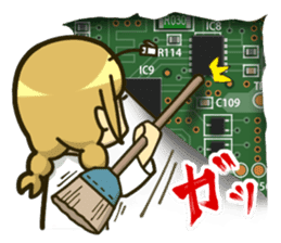 Tiny Elena san sticker #1261055