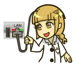 Tiny Elena san sticker #1261071