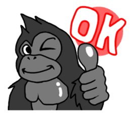 GorillaGorillaGorilla sticker #1261243