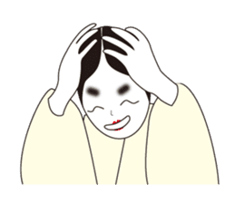 "NO-MEN" of Japanese traditional arts sticker #1261442