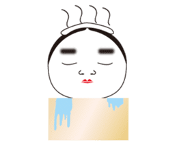 "NO-MEN" of Japanese traditional arts sticker #1261445