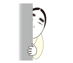 "NO-MEN" of Japanese traditional arts sticker #1261462