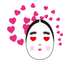 "NO-MEN" of Japanese traditional arts sticker #1261464