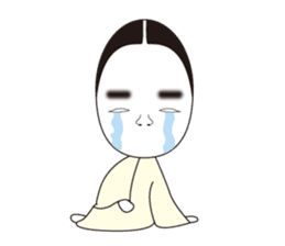 "NO-MEN" of Japanese traditional arts sticker #1261472