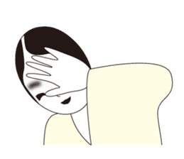 "NO-MEN" of Japanese traditional arts sticker #1261475