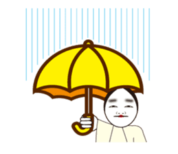 "NO-MEN" of Japanese traditional arts sticker #1261481