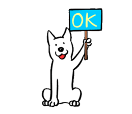 Appare dog sticker #1262094