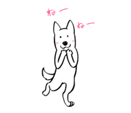 Appare dog sticker #1262118