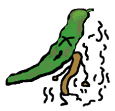 The rotten vegetables sticker #1262248