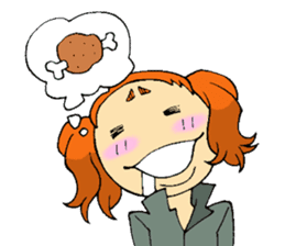 Dog woman (Inujo) sticker #1262866