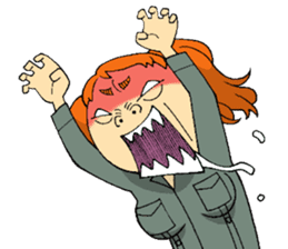 Dog woman (Inujo) sticker #1262874