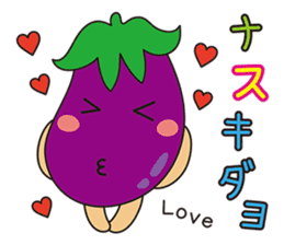 FRUITS AND VEGETABLES WORD CHAIN sticker #1262965