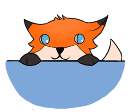 Cute Little Fox sticker #1263163