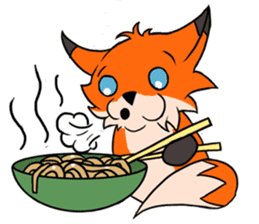 Cute Little Fox sticker #1263164