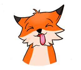 Cute Little Fox sticker #1263165