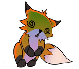 Cute Little Fox sticker #1263168