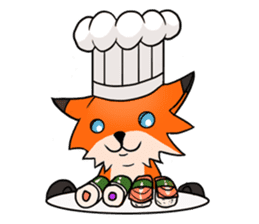 Cute Little Fox sticker #1263170