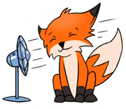 Cute Little Fox sticker #1263171