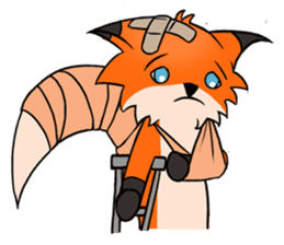 Cute Little Fox sticker #1263173