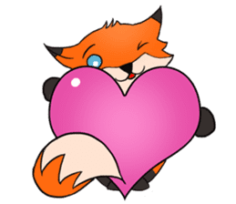 Cute Little Fox sticker #1263175