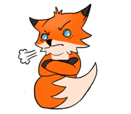 Cute Little Fox sticker #1263176