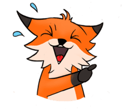Cute Little Fox sticker #1263180