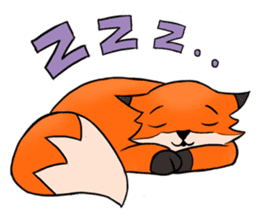Cute Little Fox sticker #1263186