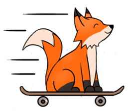 Cute Little Fox sticker #1263187