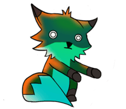 Cute Little Fox sticker #1263188