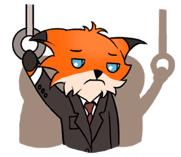 Cute Little Fox sticker #1263189