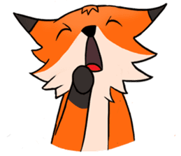 Cute Little Fox sticker #1263190