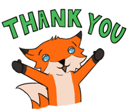 Cute Little Fox sticker #1263191