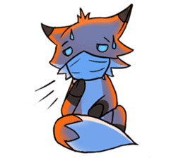 Cute Little Fox sticker #1263192