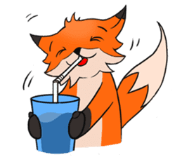 Cute Little Fox sticker #1263194