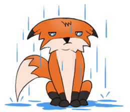 Cute Little Fox sticker #1263198
