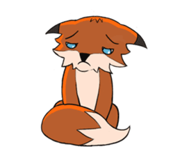 Cute Little Fox sticker #1263199