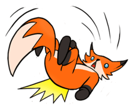 Cute Little Fox sticker #1263200