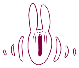 Lalala of a rabbit sticker #1263595