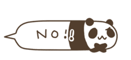 spouts Panda(English ver) sticker #1263611