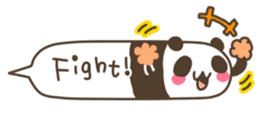 spouts Panda(English ver) sticker #1263620