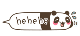 spouts Panda(English ver) sticker #1263622