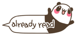 spouts Panda(English ver) sticker #1263628