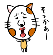 Conversation of cute cat sticker #1263647