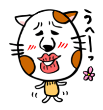 Conversation of cute cat sticker #1263663