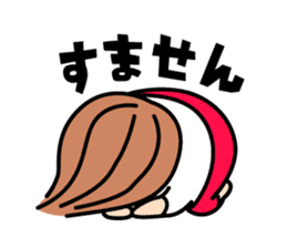Sachiko does not get up sticker #1263833