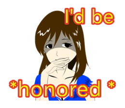 Determinedly Wicked Girl sticker Eng.ver sticker #1264496