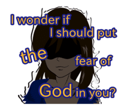 Determinedly Wicked Girl sticker Eng.ver sticker #1264506